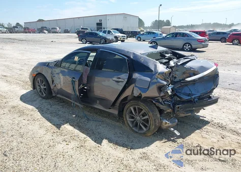 2020 Honda Civic Ex-L z USA, uszkodzony, nr VIN 19XFC1F7XLE203677